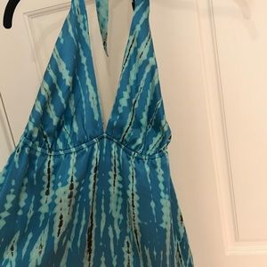 Maxi open back dress
